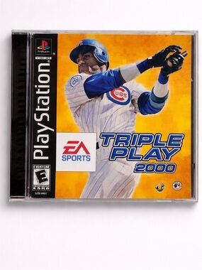 EA Sports Triple Play 2000 PS1 Complete CIB PlayStation Baseball Game